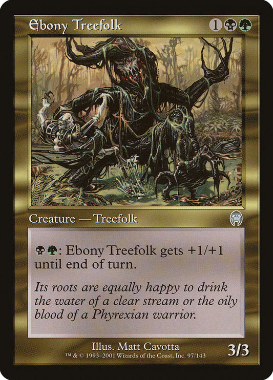 Ebony Treefolk [Apocalypse] [Foil]