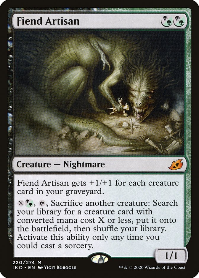 Fiend Artisan [Ikoria: Lair of Behemoths] [Foil]