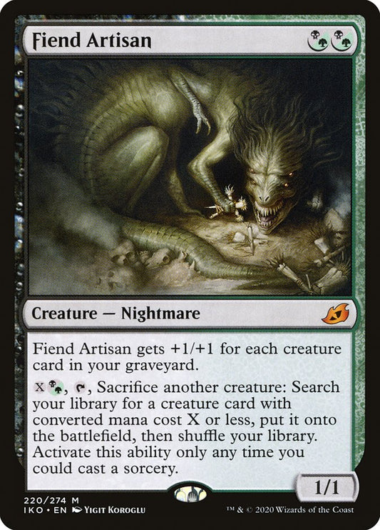 Fiend Artisan [Ikoria: Lair of Behemoths] [Foil]