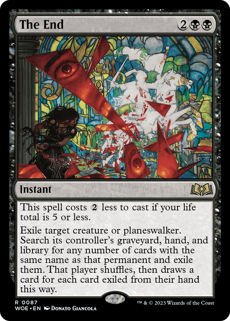 The End [Wilds of Eldraine] [Foil]