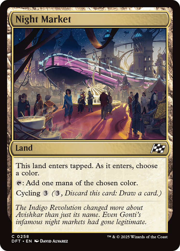 Night Market [Aetherdrift] [Foil]