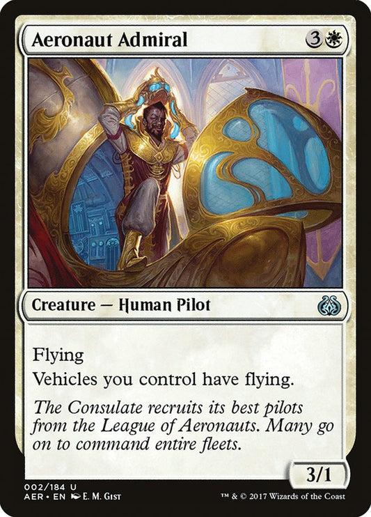 Aeronaut Admiral [Aether Revolt] [Foil]