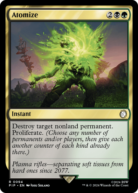 Atomize [Fallout] [Foil]