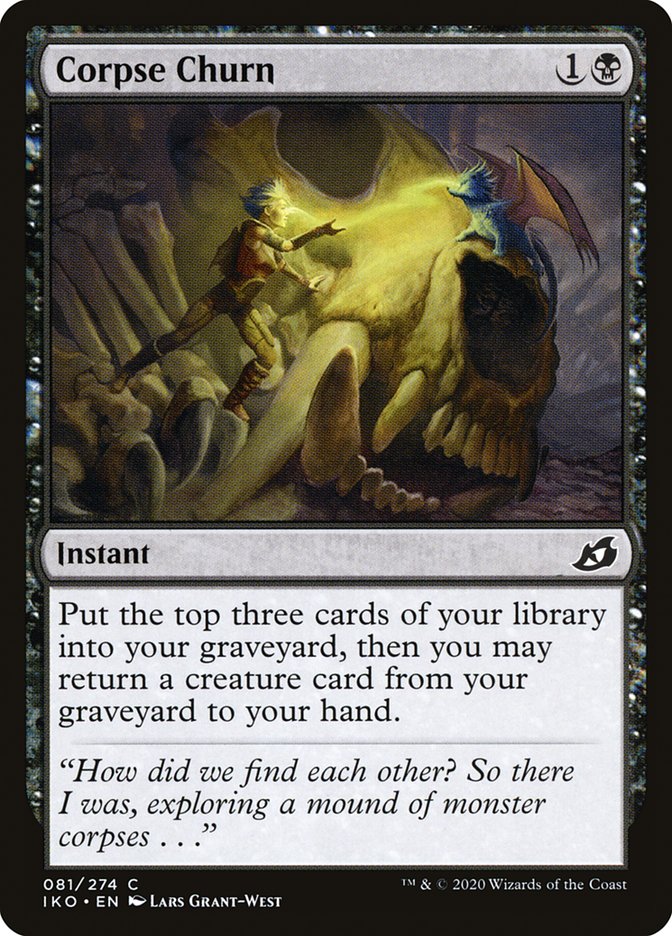 Corpse Churn [Ikoria: Lair of Behemoths] [Foil]