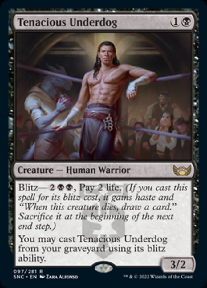 Tenacious Underdog [Streets of New Capenna] [Foil]