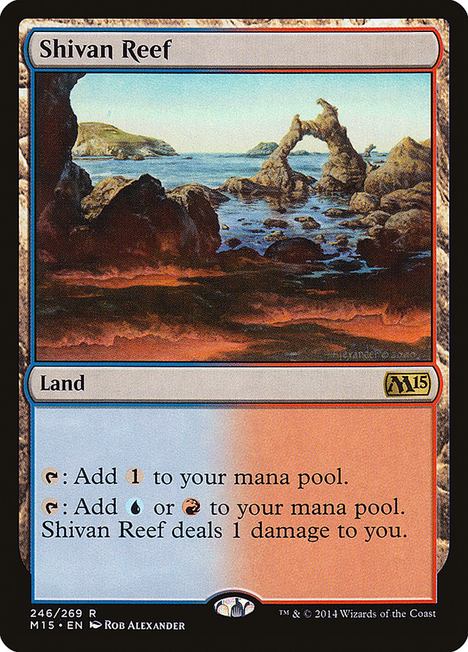 Shivan Reef [Core Set 2015]