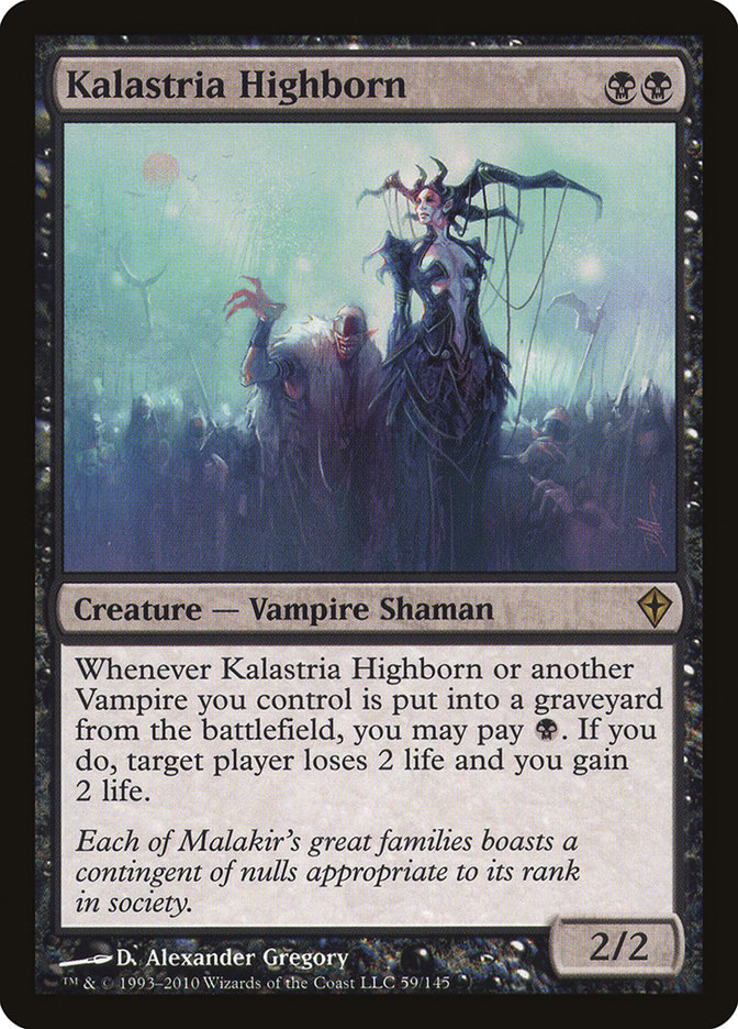 Kalastria Highborn [Worldwake] [Foil]
