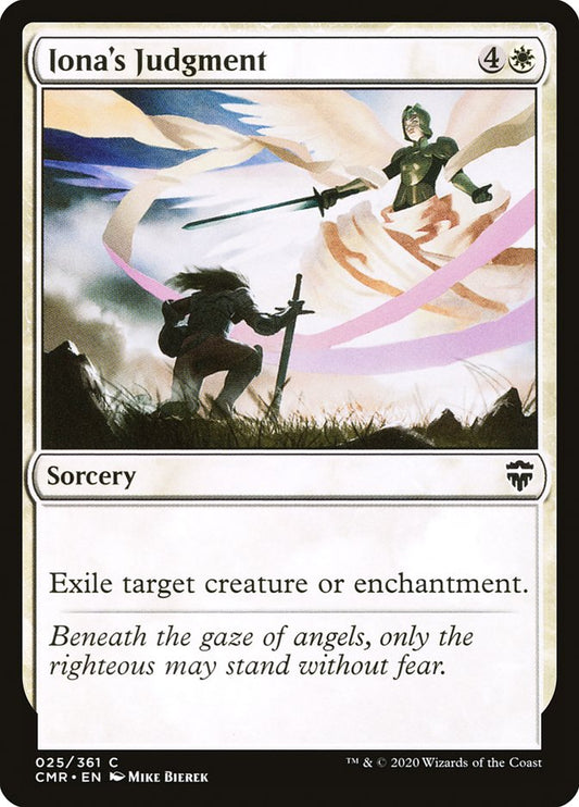 Iona's Judgment [Commander Legends] [Foil]
