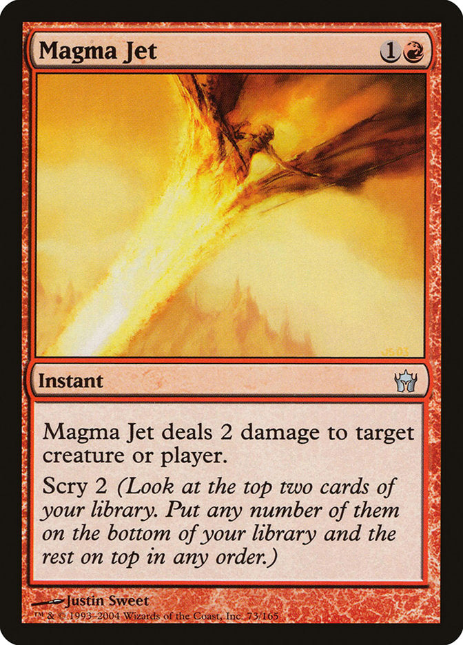 Magma Jet [Fifth Dawn] [Foil]
