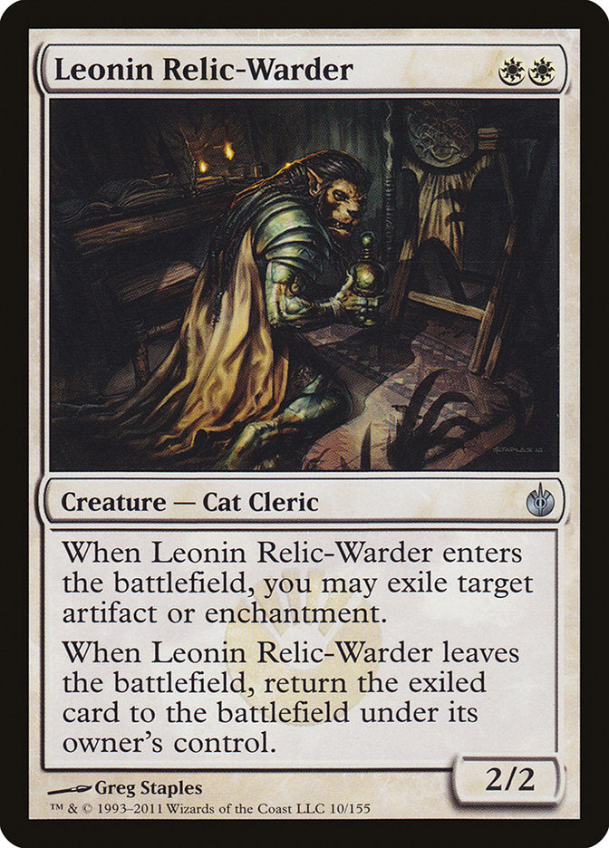 Leonin Relic-Warder [Mirrodin Besieged] [Foil]