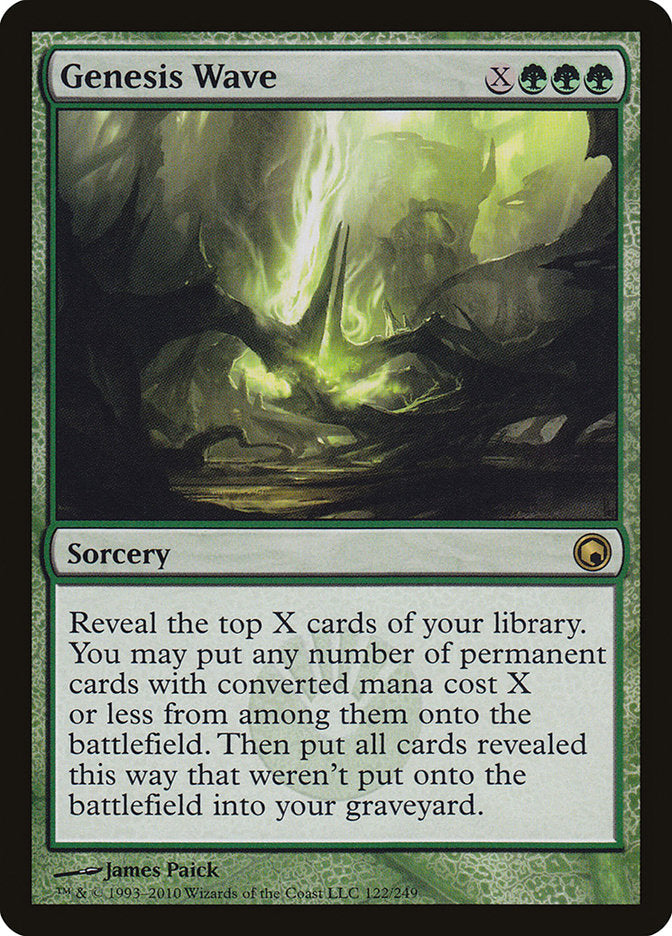 Genesis Wave [Scars of Mirrodin] [Foil]