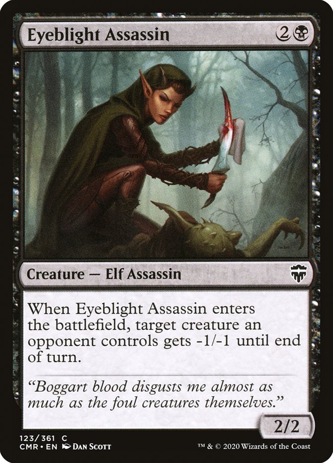 Eyeblight Assassin [Commander Legends] [Foil]