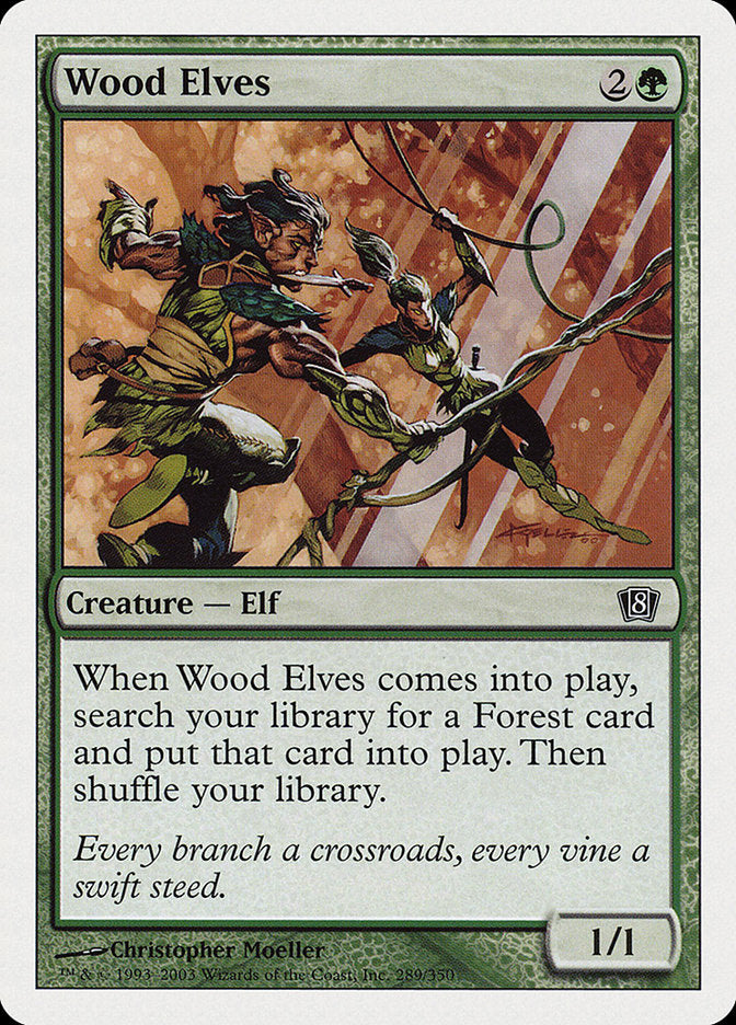 Wood Elves [Eighth Edition] [Foil]
