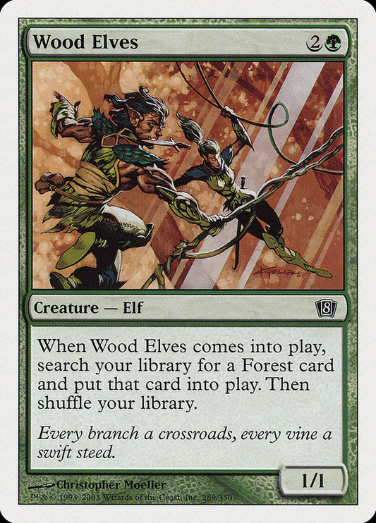 Wood Elves [Eighth Edition] [Foil]