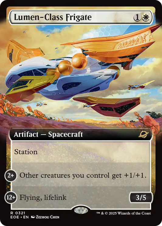 Lumen-Class Frigate (Extended Art) [Edge of Eternities] [Foil]