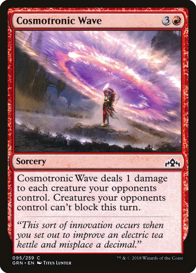 Cosmotronic Wave [Guilds of Ravnica] [Foil]