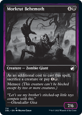 Morkrut Behemoth [Innistrad: Double Feature] [Foil]