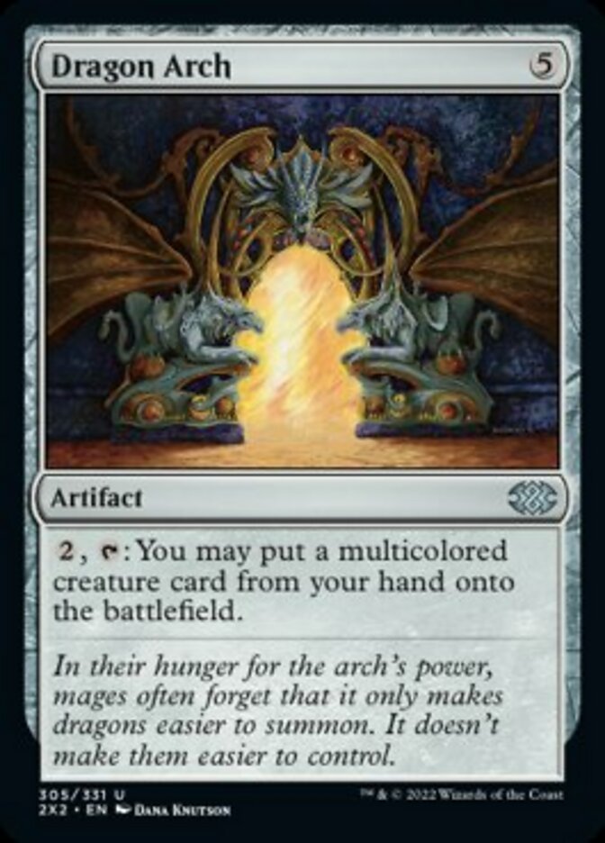 Dragon Arch [Double Masters 2022] [Foil]