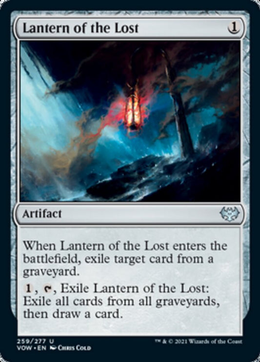 Lantern of the Lost [Innistrad: Crimson Vow] [Foil]