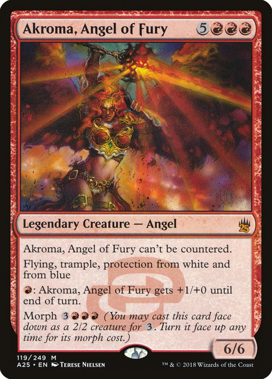 Akroma, Angel of Fury [Masters 25] [Foil]
