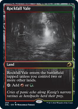 Rockfall Vale [Innistrad: Double Feature] [Foil]