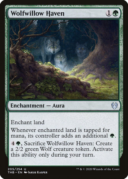 Wolfwillow Haven [Theros Beyond Death] [Foil]