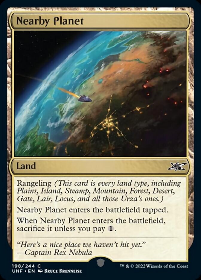 Nearby Planet [Unfinity] [Foil]