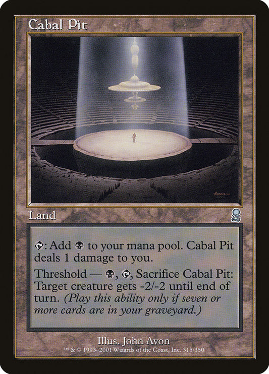 Cabal Pit [Odyssey] [Foil]