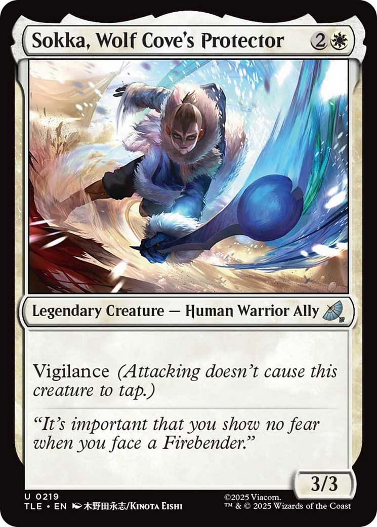 Sokka, Wolf Cove's Protector [Avatar: The Last Airbender: Eternal-Legal] [Foil]