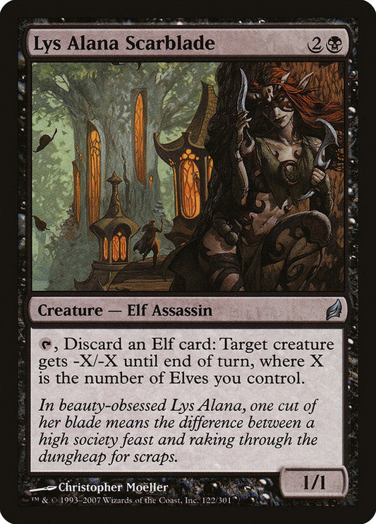 Lys Alana Scarblade [Lorwyn] [Foil]