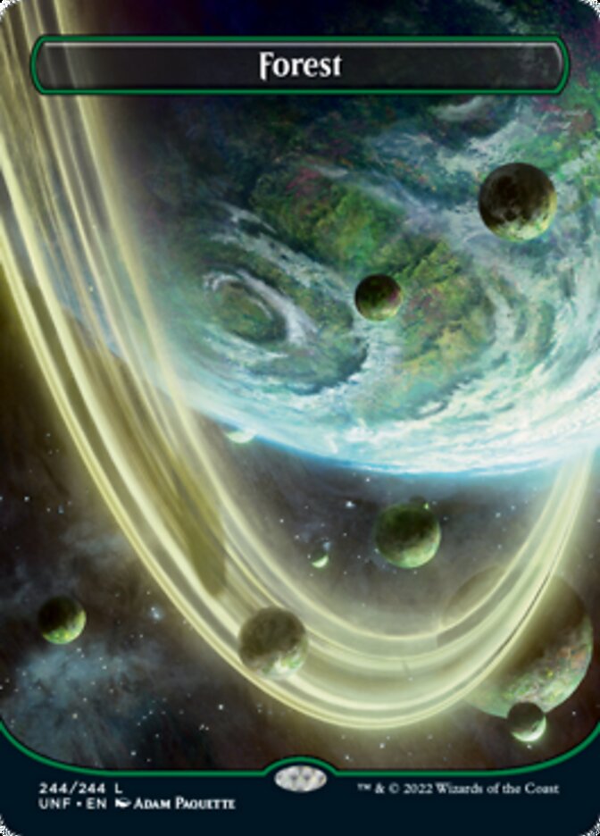 Forest (244) (Orbital Space-ic Land) [Unfinity] [Foil]