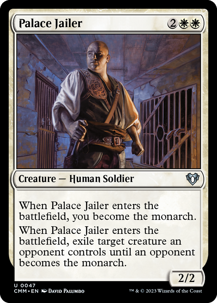 Palace Jailer [Commander Masters] [Foil]
