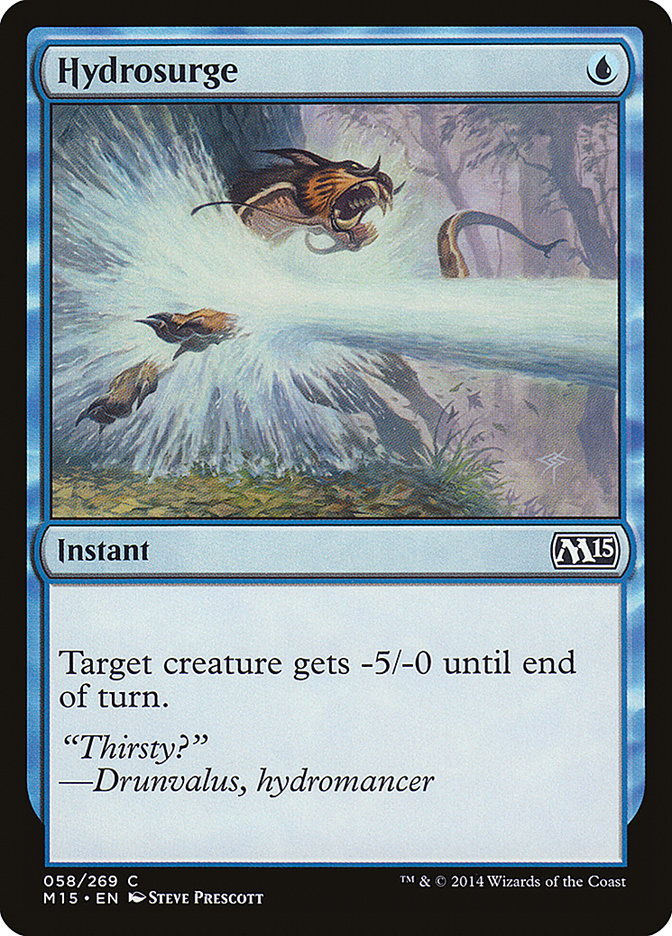Hydrosurge [Core Set 2015] [Foil]