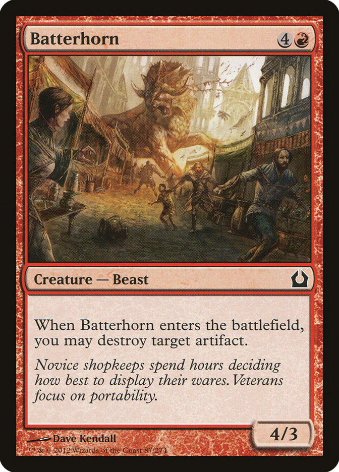 Batterhorn [Return to Ravnica] [Foil]