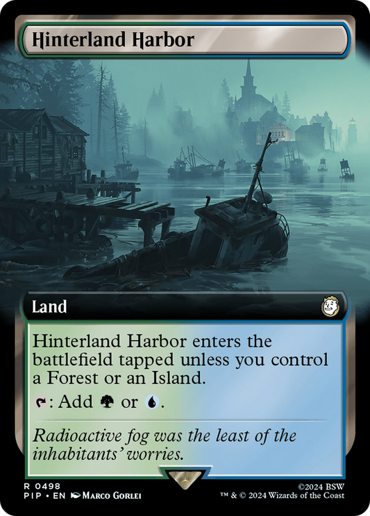 Hinterland Harbor (Extended Art) [Fallout] [Foil]