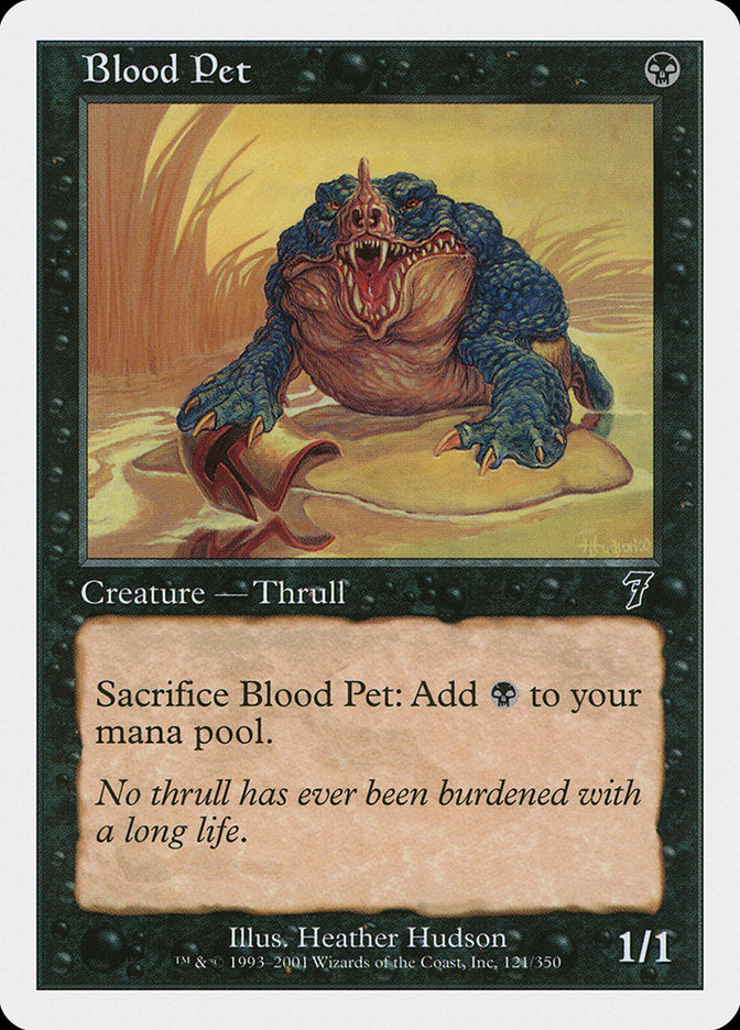 Blood Pet [Seventh Edition] [Foil]
