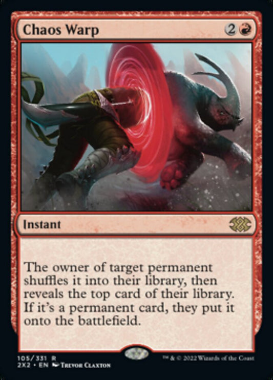 Chaos Warp [Double Masters 2022] [Foil]