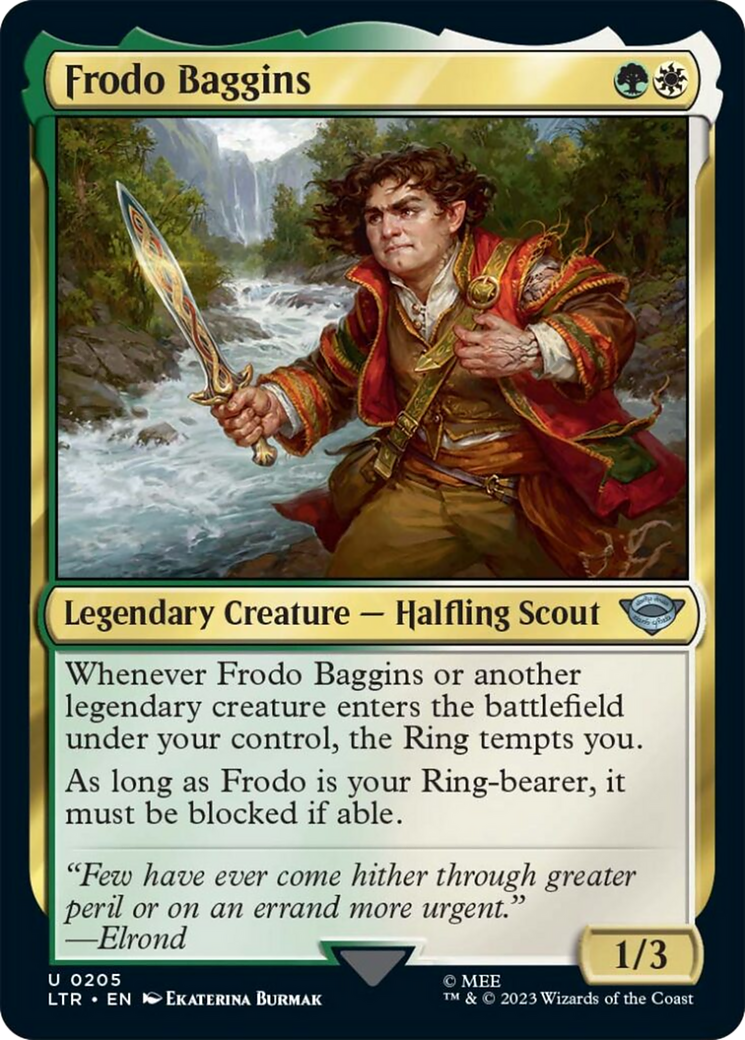 Frodo Baggins [The Lord of the Rings: Tales of Middle-Earth] [Foil]