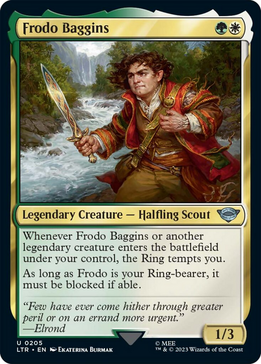 Frodo Baggins [The Lord of the Rings: Tales of Middle-Earth] [Foil]
