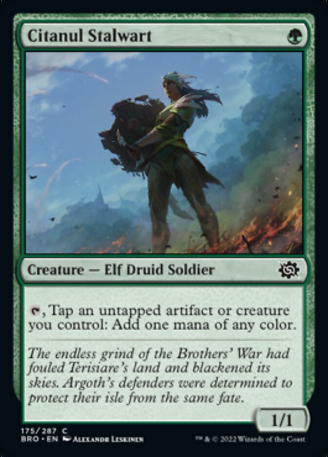 Citanul Stalwart [The Brothers' War] [Foil]