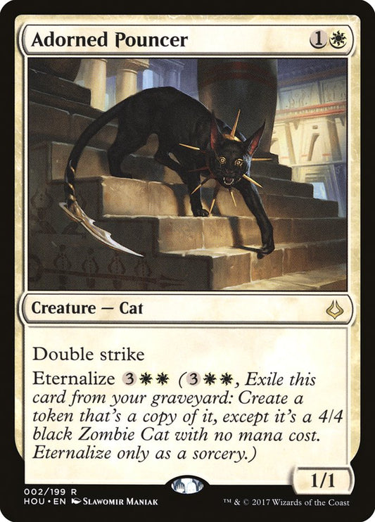 Adorned Pouncer [Hour of Devastation] [Foil]