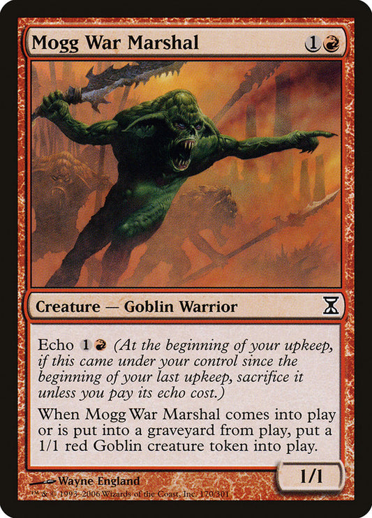 Mogg War Marshal [Time Spiral] [Foil]