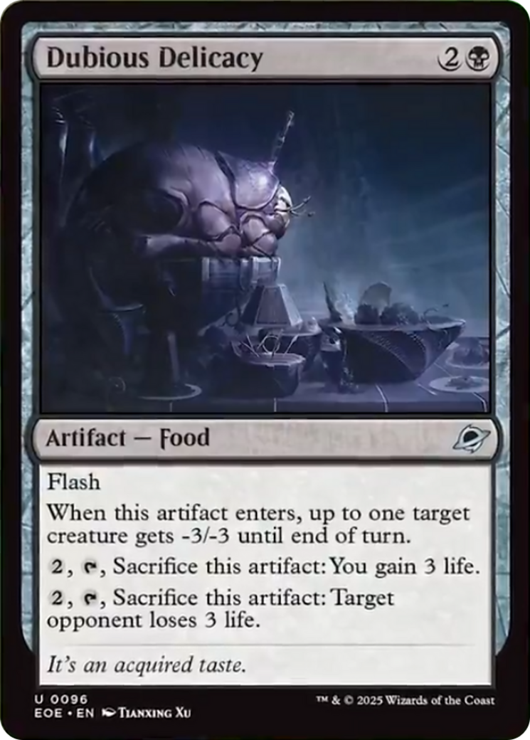 Dubious Delicacy [Edge of Eternities] [Foil]