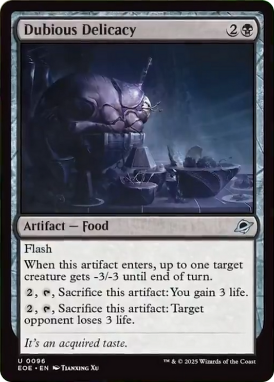 Dubious Delicacy [Edge of Eternities] [Foil]