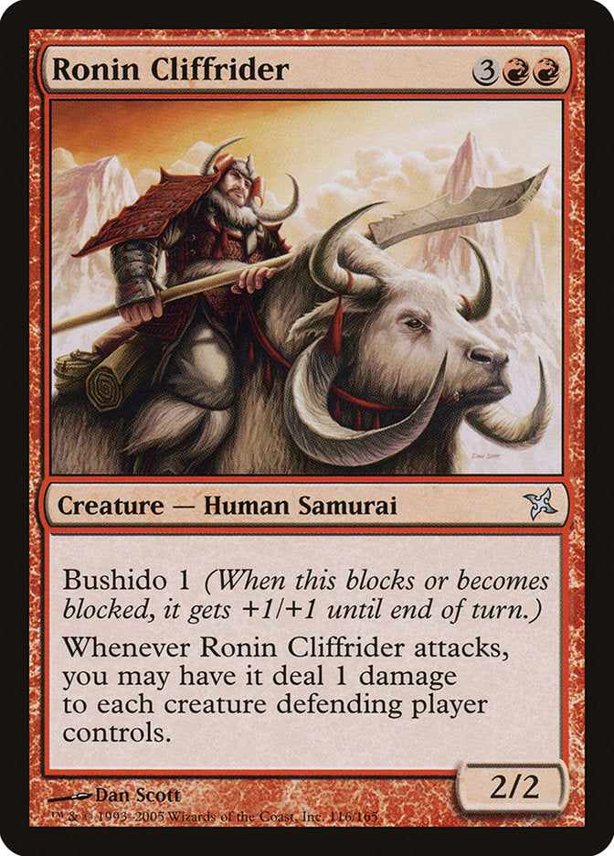 Ronin Cliffrider [Betrayers of Kamigawa] [Foil]