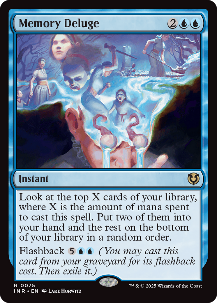 Memory Deluge [Innistrad Remastered] [Foil]