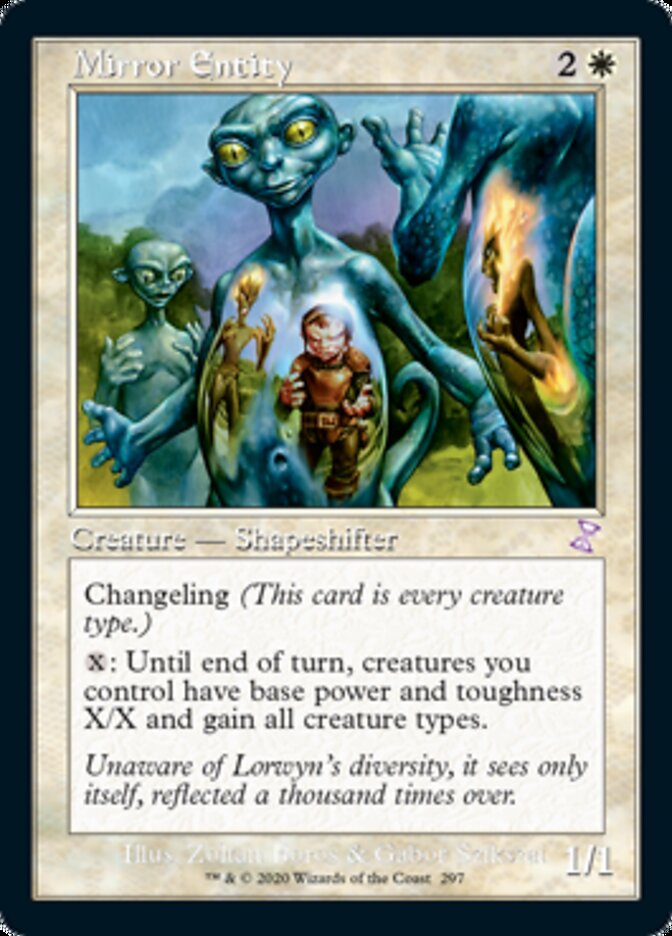 Mirror Entity (Timeshifted) [Time Spiral Remastered] [Foil]