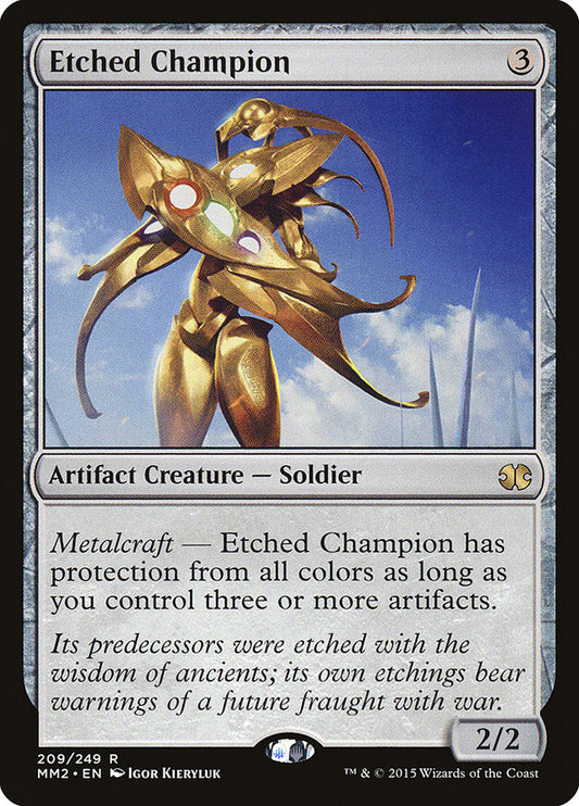Etched Champion [Modern Masters 2015] [Foil]