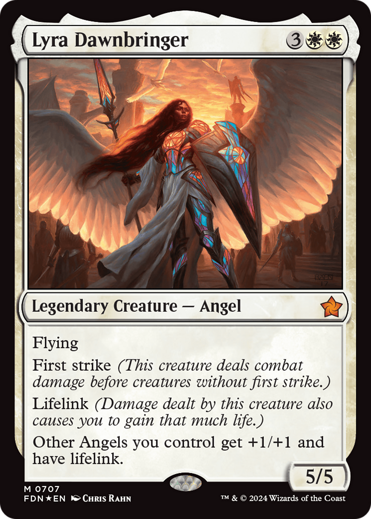 Lyra Dawnbringer [Foundations] [Foil]