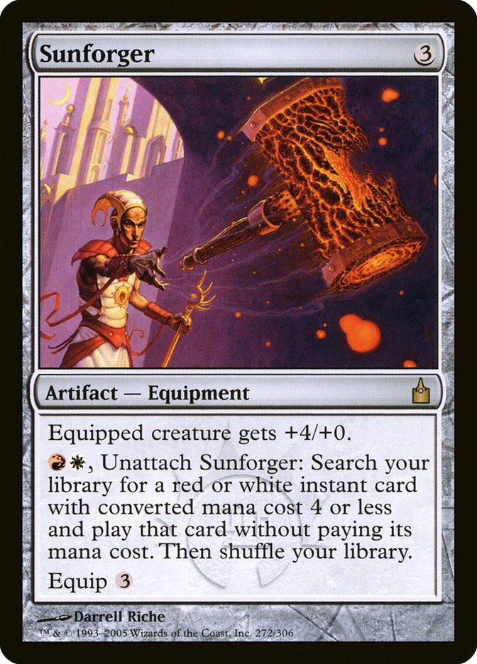 Sunforger [Ravnica: City of Guilds] [Foil]